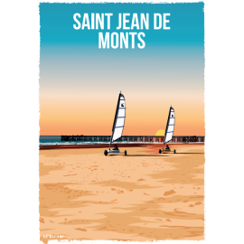CB130 - Lot de 5 Cabas Saint Jean de Monts